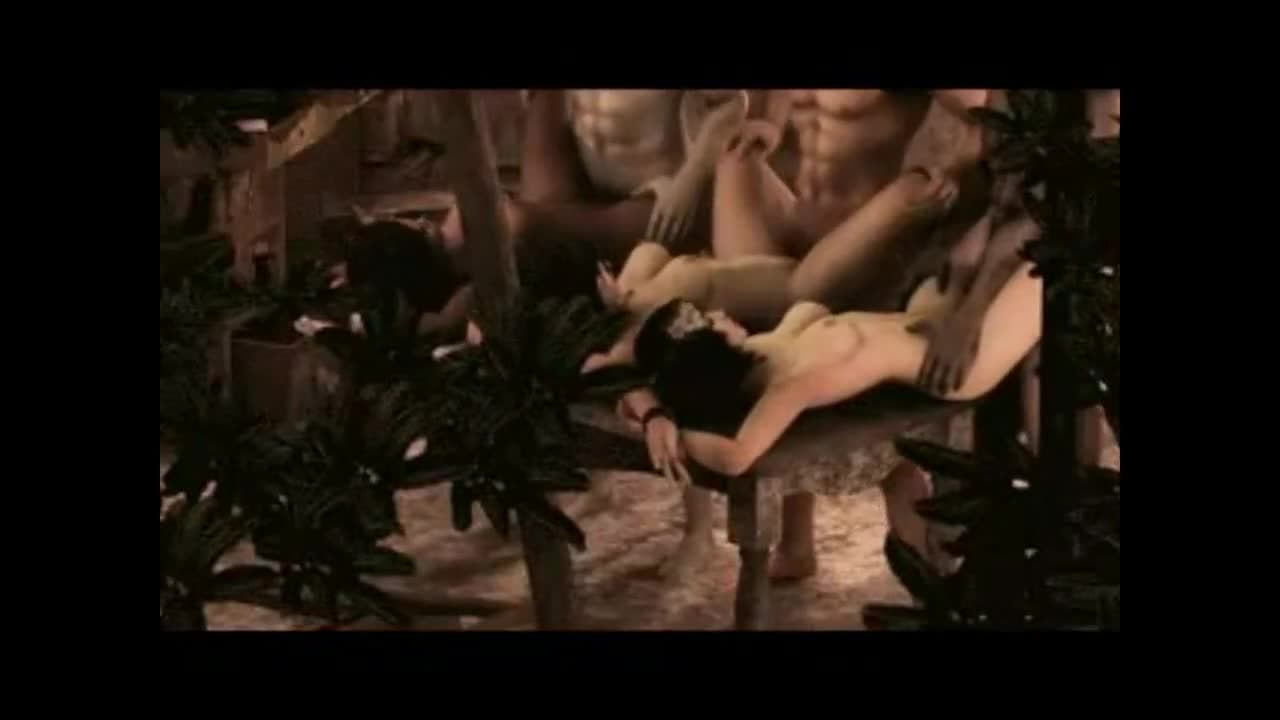 3D Lara Croft orgy and more! (Tomb Raider)
