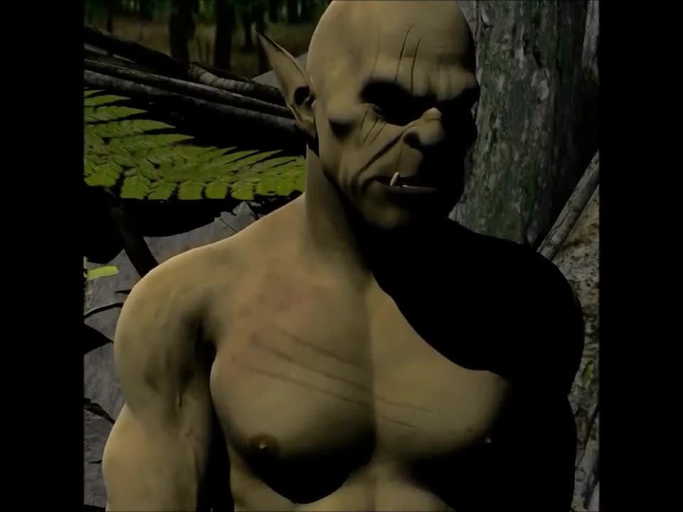 3D Animation Interracial and Monsters