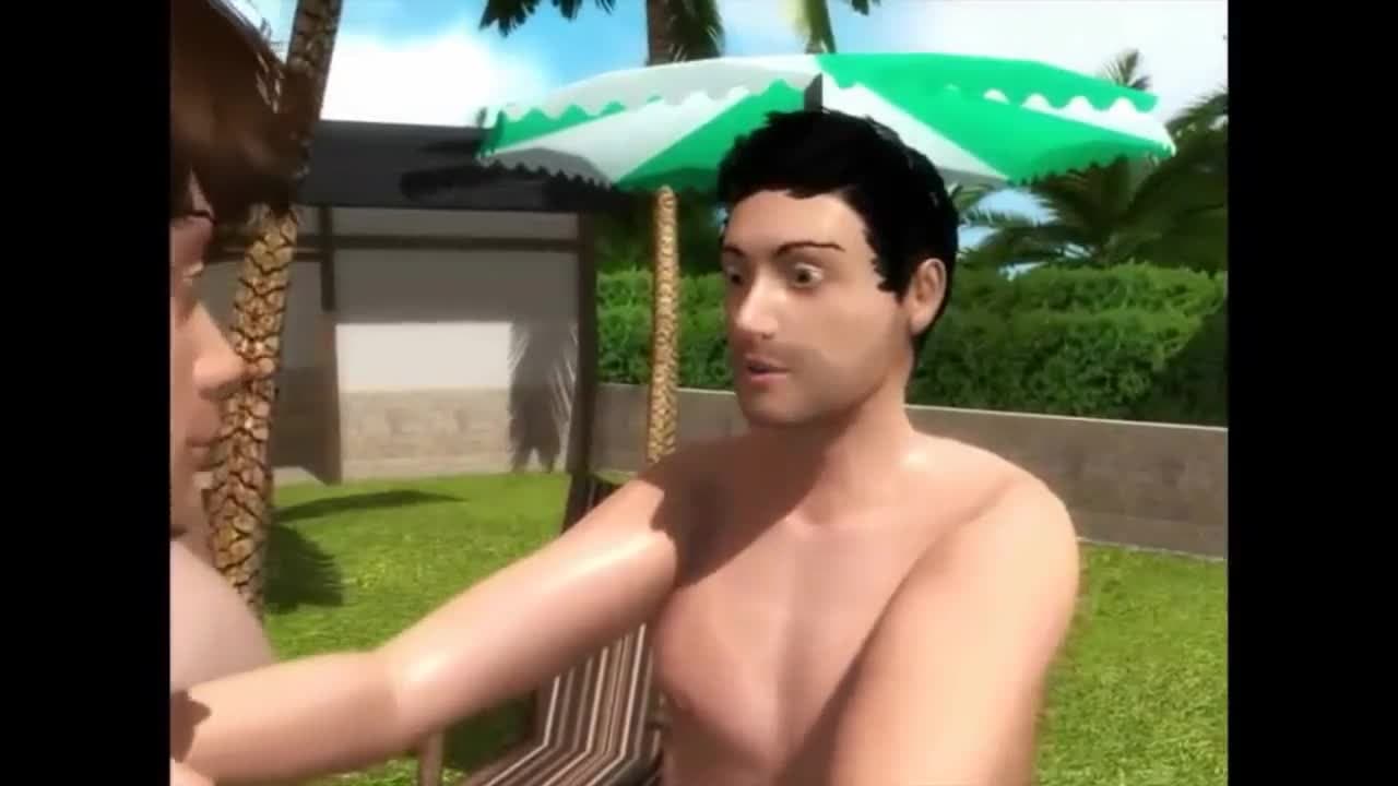 Busty 3D Animated Video Compilation